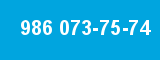986 073-75-74 986 073-75-74